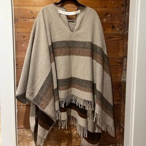 Zara Wool Poncho